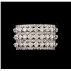 Image 2 : 14KT White Gold 2.59 ctw Diamond Ring