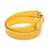 Image 2 : Louis Vuitton Yellow Epi Leather Skinny Classique Belt 85