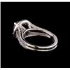 Image 3 : 3.58 ctw Black Diamond Ring - 14KT White Gold