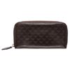 Image 1 : Emporio Armani Dark Brown Leather Zipper Wallet