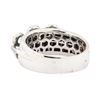 Image 3 : 1.68 ctw Black and White Diamond Ring - 14KT White Gold