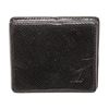 Image 2 : Louis Vuitton Black Taiga Leather Square Coin Case