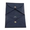 Image 8 : Hermes Blue Calvi Bleu De Malte Epsom Leather Card Holder Wallet