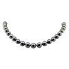 Image 1 : Pearl Necklace - 14KT White Gold