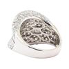 Image 3 : 3.72 ctw Diamond Ring - 18KT White Gold
