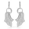 Image 1 : 18k White Gold 6.06CTW Diamond Earrings, (SI1-SI2/G-H)