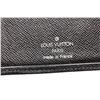 Image 5 : Louis Vuitton Black Taiga Leather Passport Holder Cover