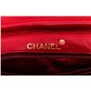 Image 7 : Chanel Red Black Lambskin Leather CC Chain Flap Shoulder Bag
