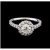 Image 2 : 1.60 ctw Diamond Ring - 14KT White Gold