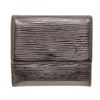 Image 3 : Louis Vuitton Black Epi Leather Elise Wallet