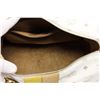 Image 5 : MCM Gold & White Visetos Coated Canvas Leather Boston Bag