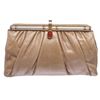 Image 1 : Judith Leiber Beige Snakeskin Clutch