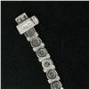 Image 8 : 18kt White Gold 3.48 ctw Diamond Line Tennis Bracelet