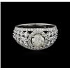 Image 2 : 18KT White Gold 2.23 ctw Diamond Ring