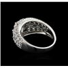 Image 3 : 18KT White Gold 2.23 ctw Diamond Ring