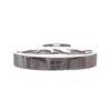 Image 5 : Hermes Silver Palladium Annee Mediterranee Lock Charm