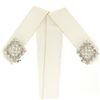 Image 5 : Barry Kieselstein Cord Platinum 0.50 ctw E VVS Diamond Pyramid Clip On Earrings