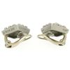 Image 6 : Barry Kieselstein Cord Platinum 0.50 ctw E VVS Diamond Pyramid Clip On Earrings