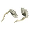 Image 7 : Barry Kieselstein Cord Platinum 0.50 ctw E VVS Diamond Pyramid Clip On Earrings