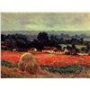 Image 1 : Claude Monet - The Poppy Blumenfeld (The Barn)