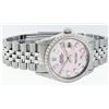 Image 4 : Rolex Mens Stainless Steel Baguette Diamond 36MM Datejust Wristwatch
