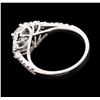 Image 3 : 1.37 ctw Diamond Ring - 14KT White Gold