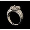 Image 4 : 14KT White Gold 2.65 ctw Diamond Ring