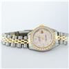 Image 4 : Rolex Ladies 2 Tone 18K Gold Bezel Pink MOP Baguette Diamond Datejust Wristwatch