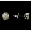 Image 2 : 14KT White Gold 1.16 ctw Diamond Stud Earrings