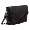 Image 2 : MCM M. Moment Black Leather Messenger Bag