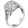Image 1 : 18k White Gold 1.32CTW Diamond Ring, (VS1-VS2/G-H)