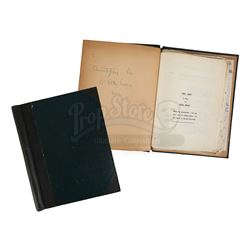 MOBY DICK REHEARSED: A PLAY BY ORSON WELLES (1955) - Sir Christopher Lee's Personal Annotated Script