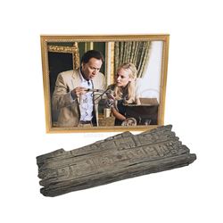 NATIONAL TREASURE: BOOK OF SECRETS (2007) - Resolute Desk Wooden Puzzle Piece