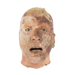 THE OMEN (1976) - Keith Jennings' (David Warner) Special Effects Severed Head