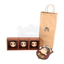 PARANORMAN (2012) - Norman Babcock Stop-Motion Face Display Crew Gifts, Gift Box and Bag