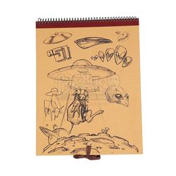 PAUL (2011) - Graeme's (Simon Pegg) Sketch Pad