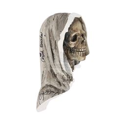 PENNY DREADFUL: CITY OF ANGELS (TV SERIES, 2020-) - Cast-autographed Santa Muerte Statue Head