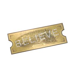 THE POLAR EXPRESS (2004) - Believe Motion Capture Train Ticket