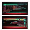 Image 1 : STAR TREK: VOYAGER (TV SERIES, 1995-2001) - USS Rhode Island Bridge Panels