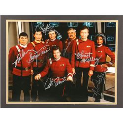 STAR TREK V: THE FINAL FRONTIER (1989) - Cast-autographed Photograph