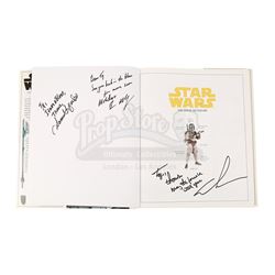 STAR WARS: PREQUEL TRILOGY (1999-2005) - George Lucas & Main Cast Autographed Visual Dictionary