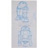 Image 7 : STAR WARS: PREQUEL TRILOGY (1999-2005) - Doug Chiang Hand-Drawn Astromech Droid Concept Sketches