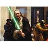 Image 20 : STAR WARS: THE PHANTOM MENACE (1999) - Qui-Gon Jinn's (Liam Neeson) Fighting Lightsaber