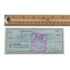 Image 5 : STAR WARS: A NEW HOPE (1977) - Carrie Fisher Signed Cheque