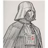 Image 2 : STAR WARS: A NEW HOPE (1977) - John Mollo Hand-coloured Darth Vader (Dave Prowse) Costume Design