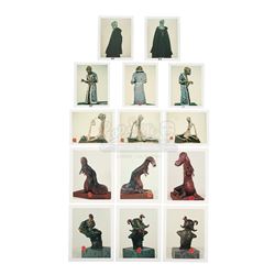 STAR WARS: RETURN OF THE JEDI (1983) - Set of Creature Maquette Polaroids