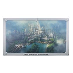 STAR WARS: GALAXY'S EDGE (2019) - Promotional Theme Park Construction Sign