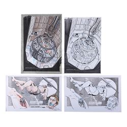 STARSHIP TROOPERS (1997) - Hand-drawn and Hand-painted Concepts of Johnny Rico (Casper Van Dien) in 