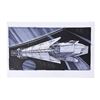 Image 2 : STARSHIP TROOPERS (1997) - Hand-drawn and Hand-coloured Spaceship Concept Art by John Bell and Jim M