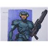 Image 3 : STARSHIP TROOPERS (1997) - John Bell Hand-Painted Johnny Rico (Casper Van Dien) Concept Artwork